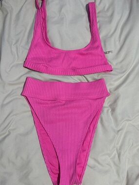 Pink bikini